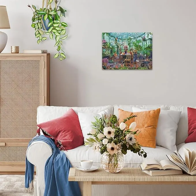 Greenhouse Morning Jigsaw Puzzle