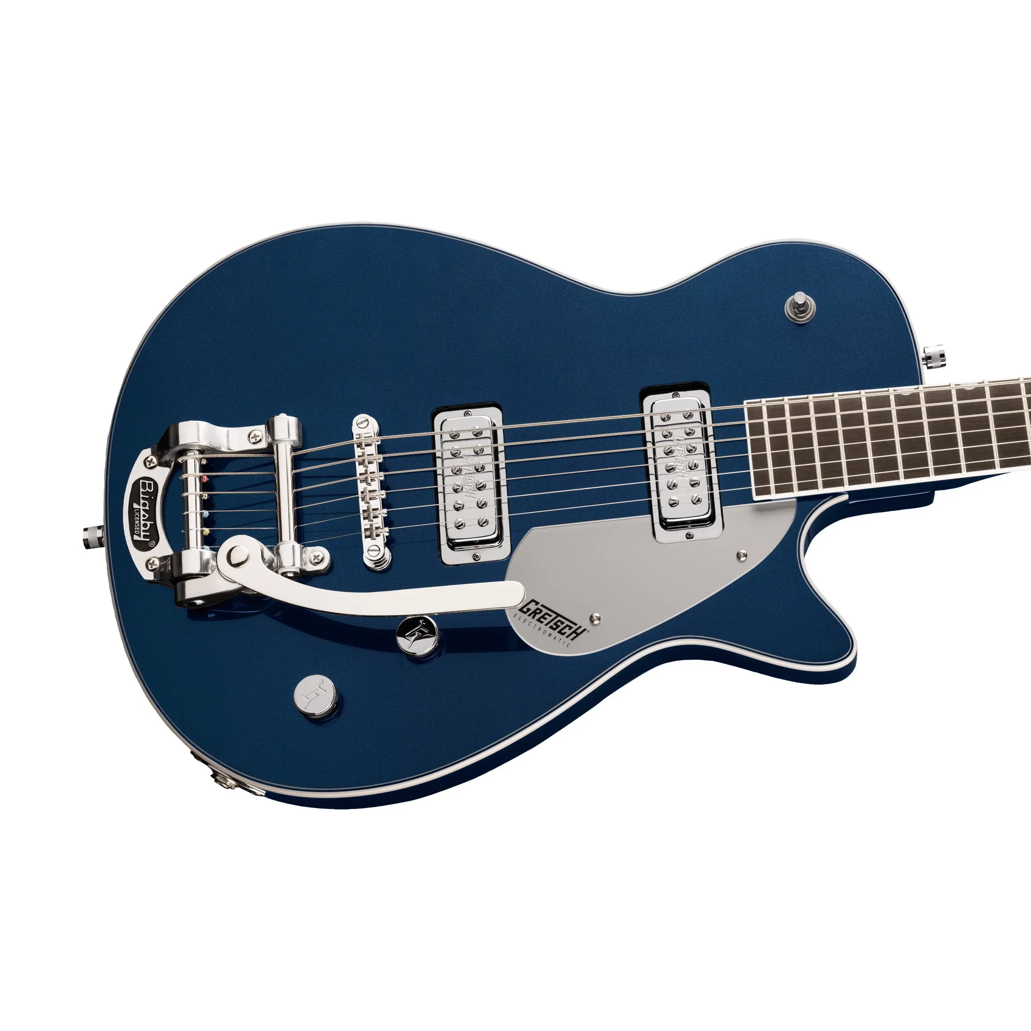 Gretsch G5260T Electromatic Jet Baritone Bigsby Electric Guitar, Midnight Sapphire