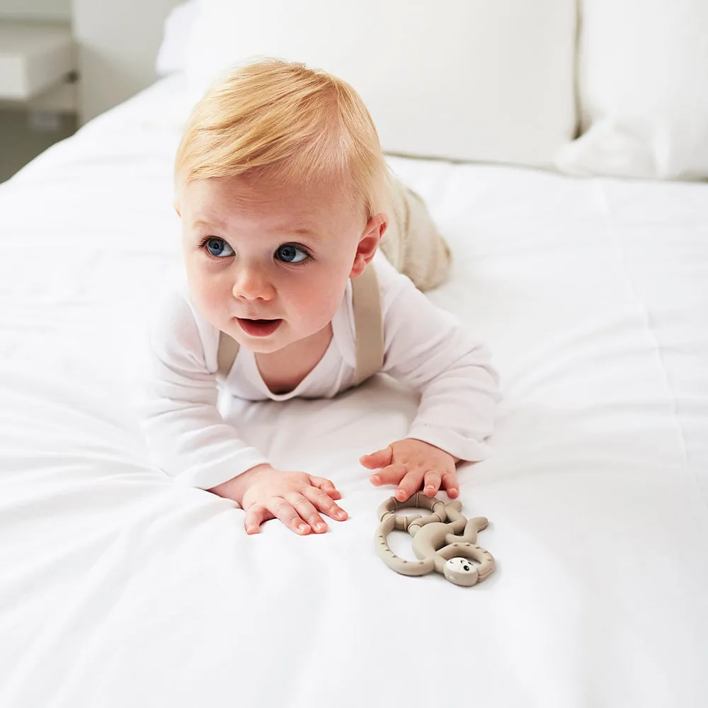 Grey Mini Monkey Teether
