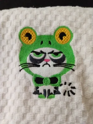 Grumpy Cat Kitchen Towel