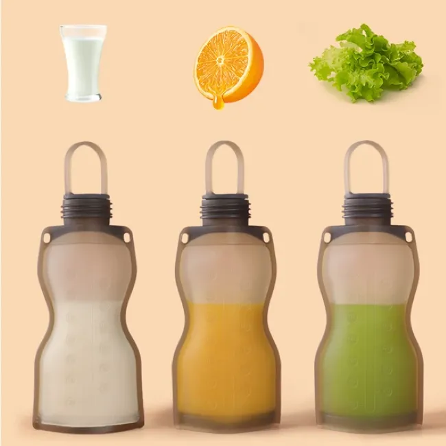 Haakaa Silicone Milk Storage Bags 2pk