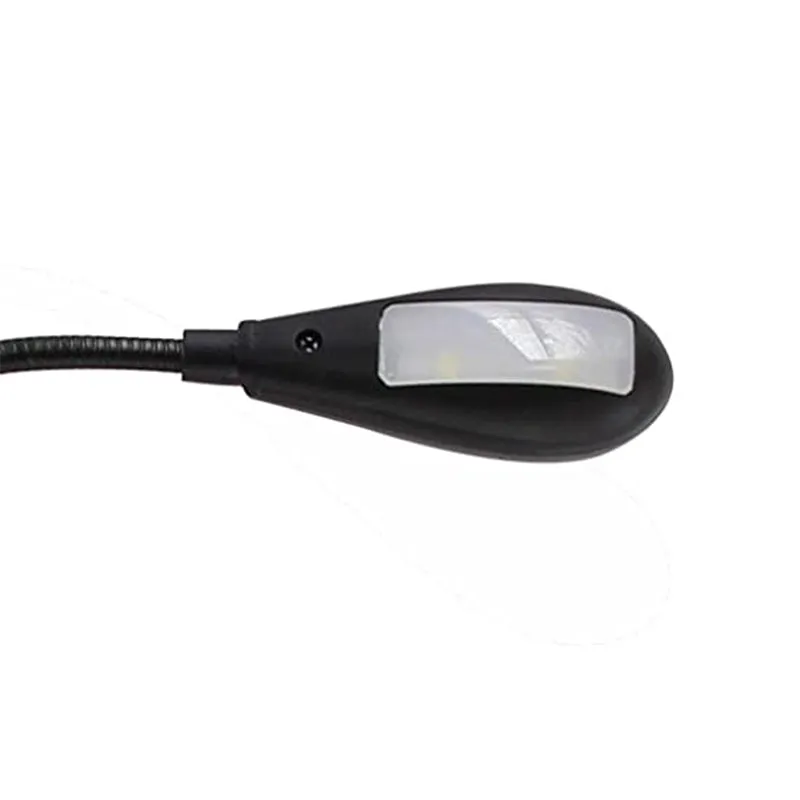 Hanerdun® Bright LED USB Lamp Light Reading Lamp for Laptop Flexible Neck Black