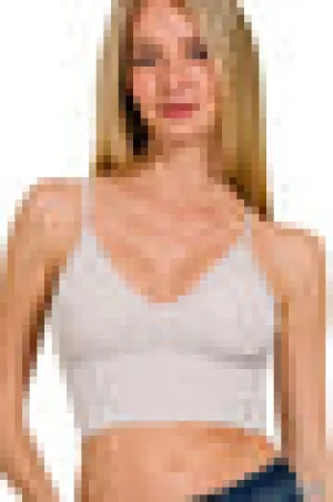 Hang Tight Seamless Padded Cami- Bone