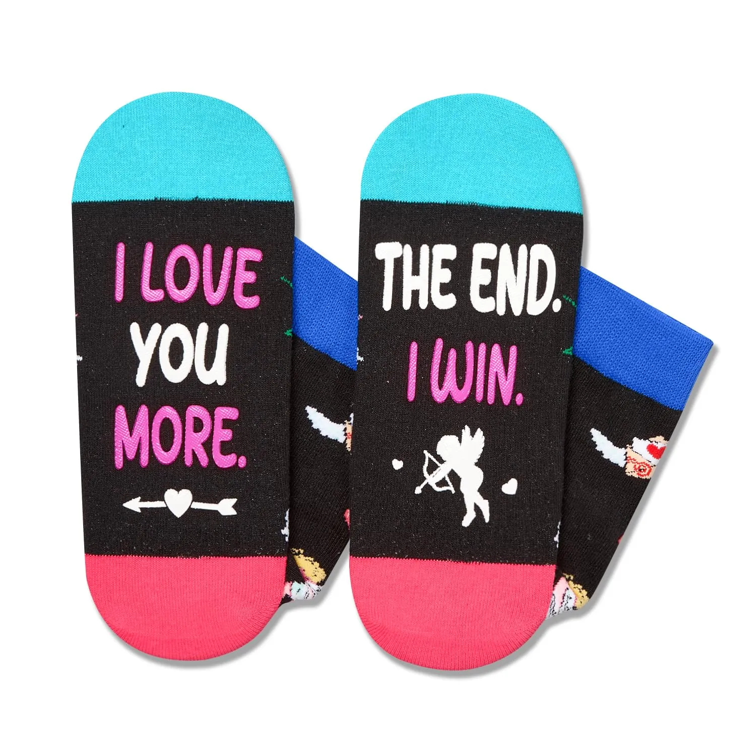 HAPPYPOP Gifts For Boyfriend Girlfriends - Funny Girlfriend Gifts from Boyfriend, Christmas Girlfriend Gift Ideas, Love Girlfriend Cute Socks