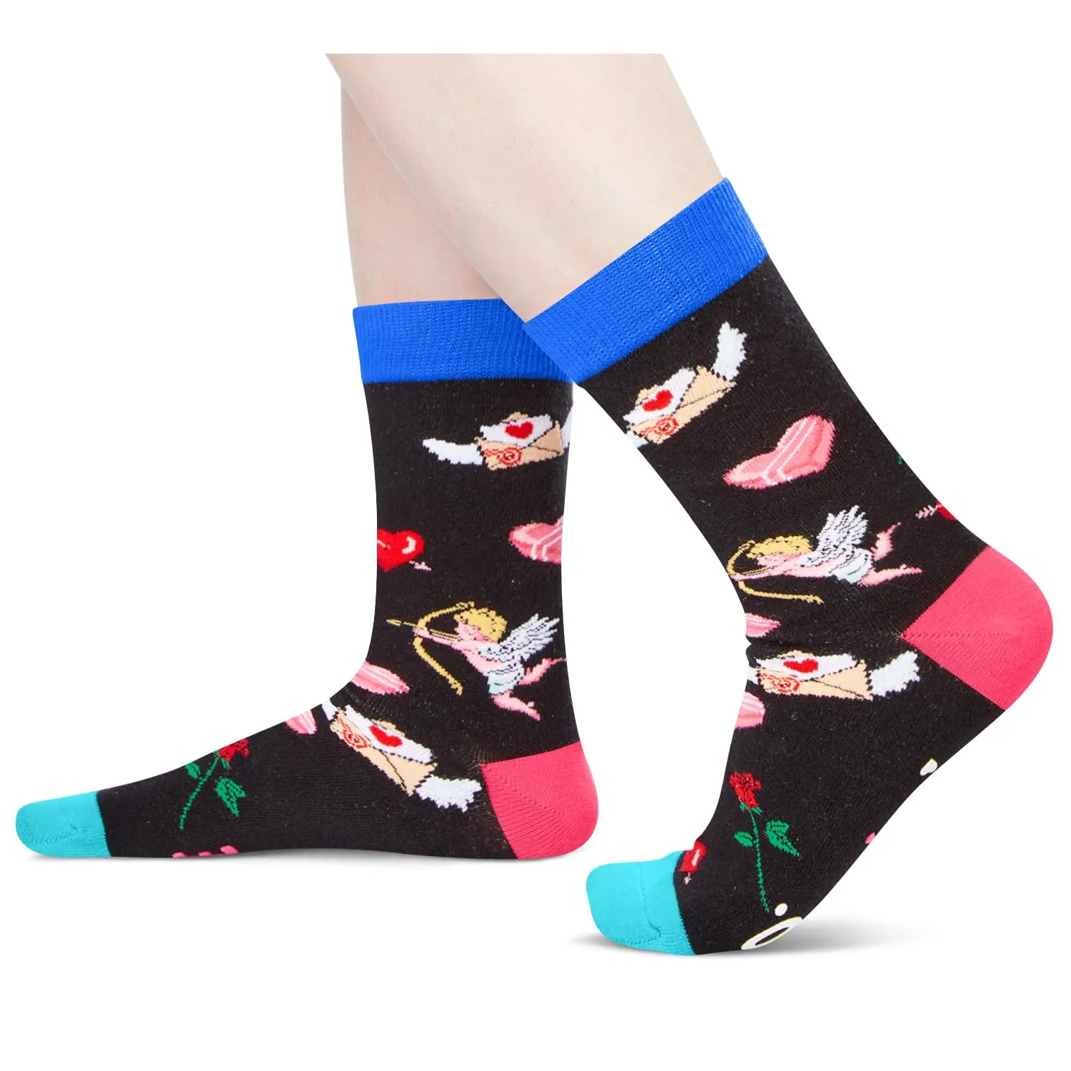 HAPPYPOP Gifts For Boyfriend Girlfriends - Funny Girlfriend Gifts from Boyfriend, Christmas Girlfriend Gift Ideas, Love Girlfriend Cute Socks