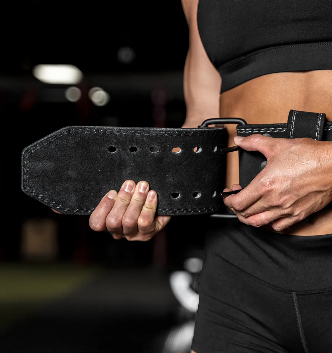 Harbinger 10mm Power Weight Lifting Belt - Black