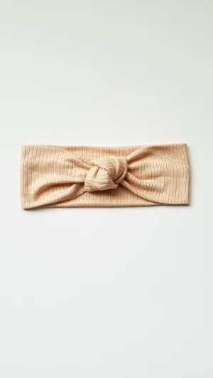 Harper Knot Headband | Nude