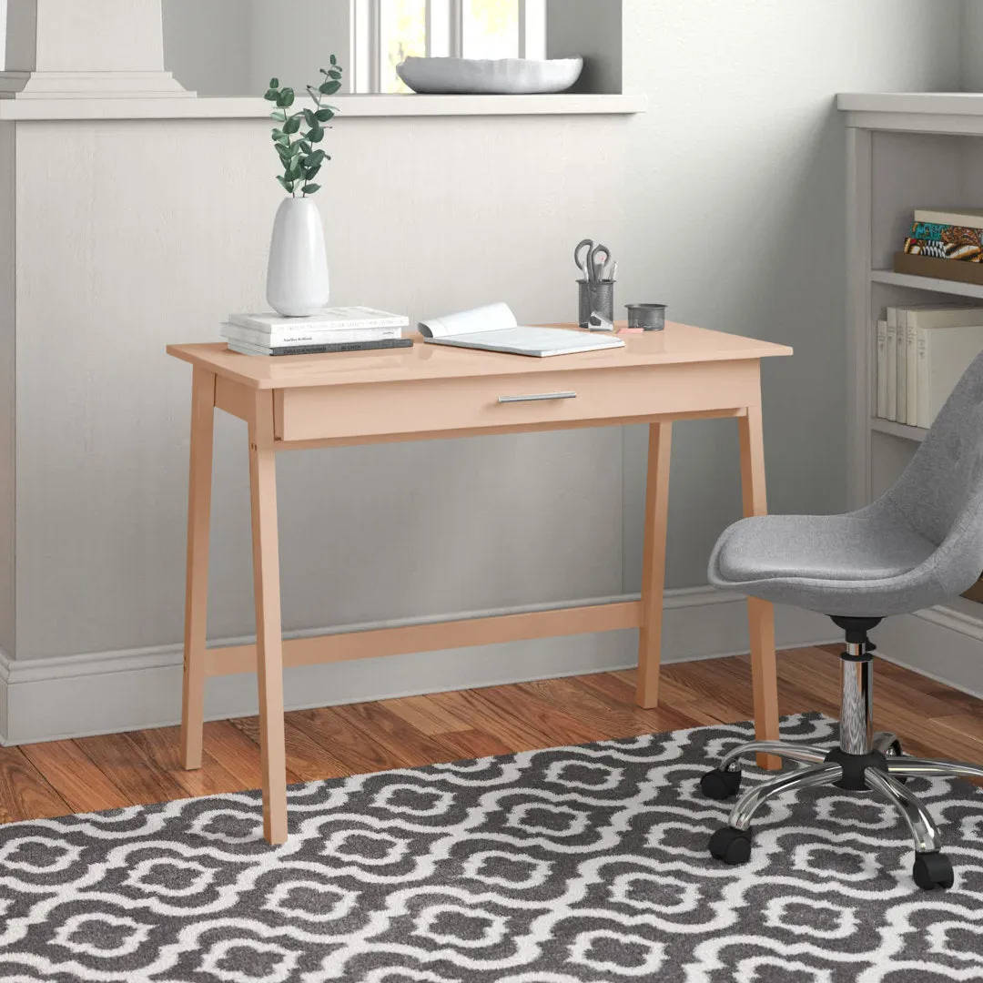 Haywa Desk Andover Mills™ Color: Blush Pink