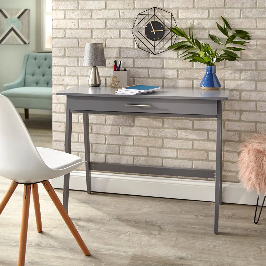 Haywa Desk Andover Mills™ Color: Gray