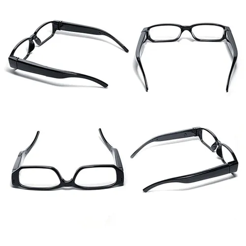 HD Eye Glasses Hidden Spy Camera with Built In DVR