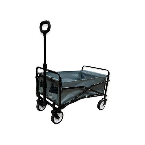 Heavy Duty INTEXCA Mini Foldable Multi-Function Wagon for Shopping, Travel, Etc | Grey
