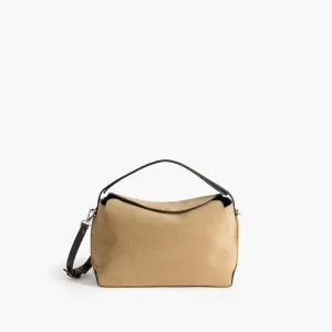 Helia Handbag Suede Sand