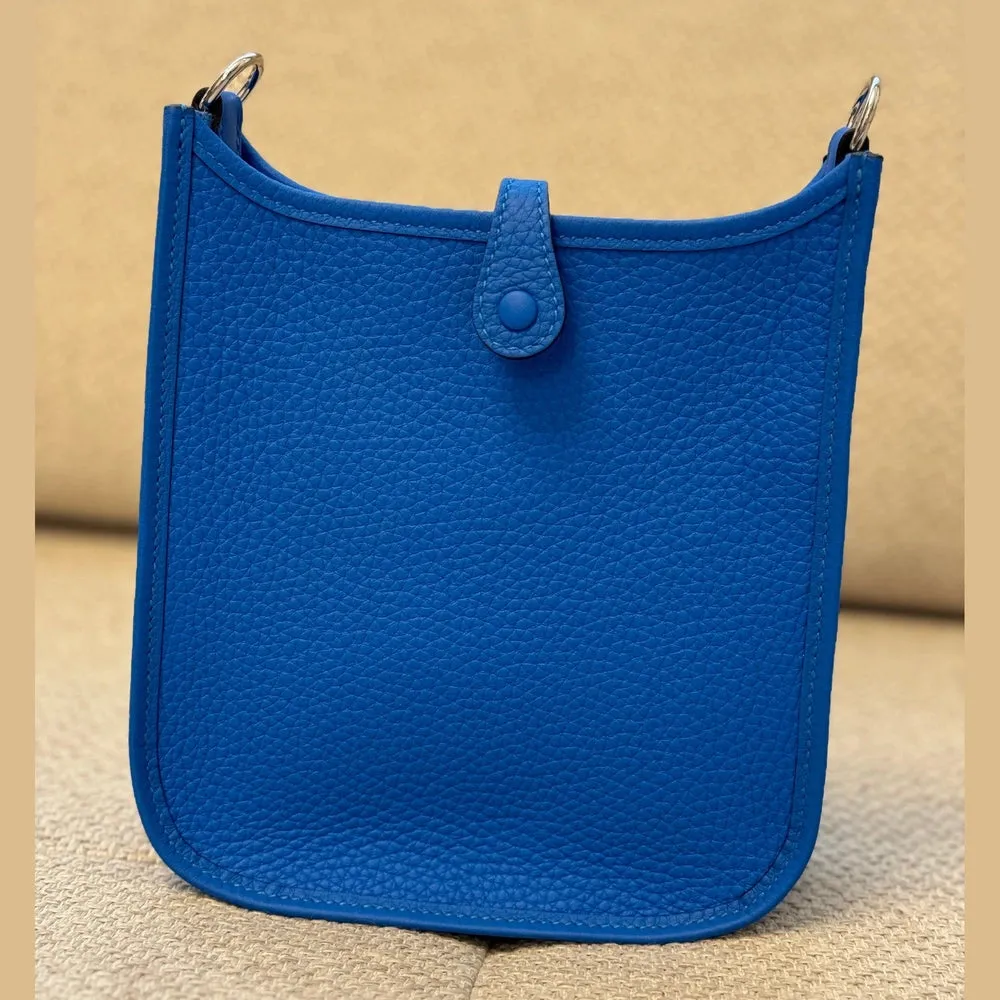 Hermès Blue Hydra Mini Evelyne
