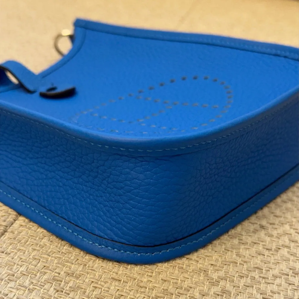 Hermès Blue Hydra Mini Evelyne