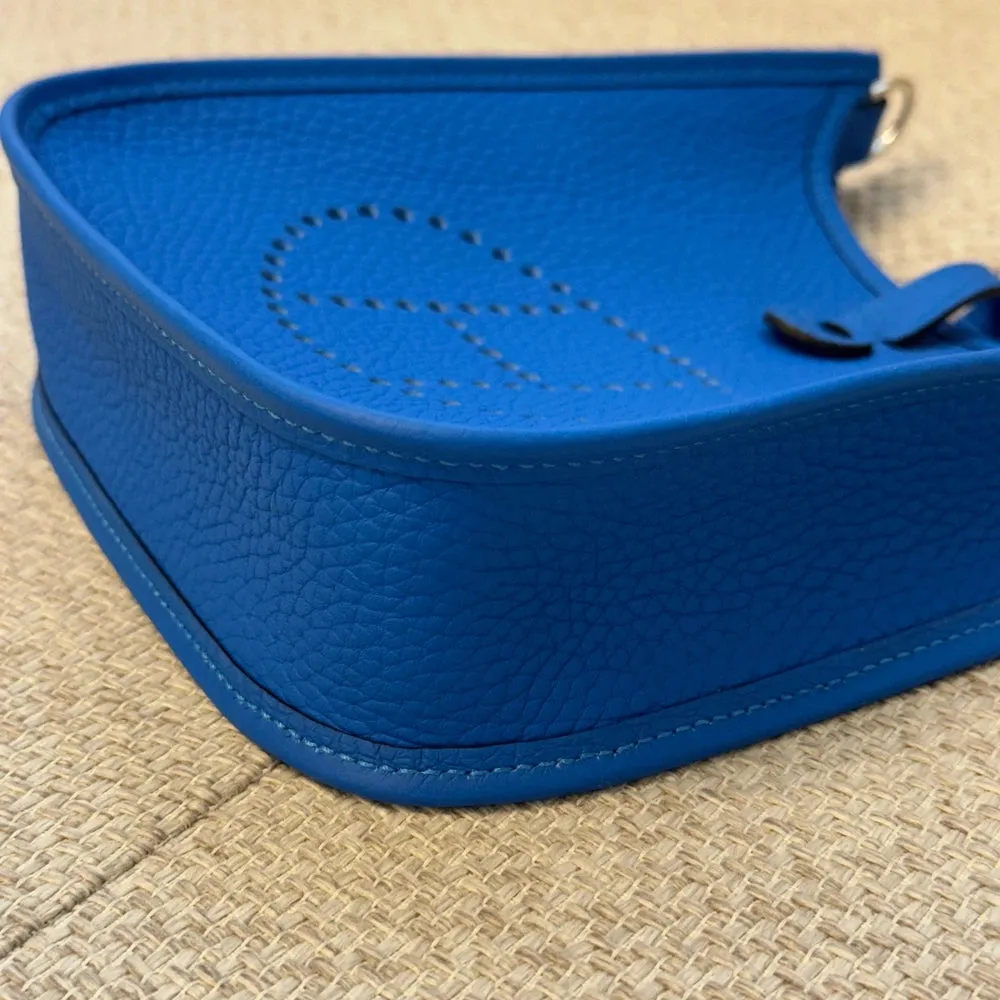 Hermès Blue Hydra Mini Evelyne
