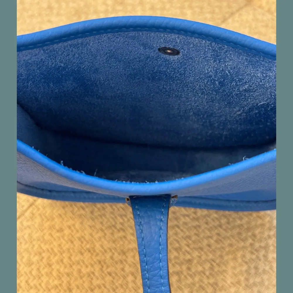 Hermès Blue Hydra Mini Evelyne