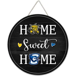 Home Sweet Home - Round Wooden Sign for Kim Eaves