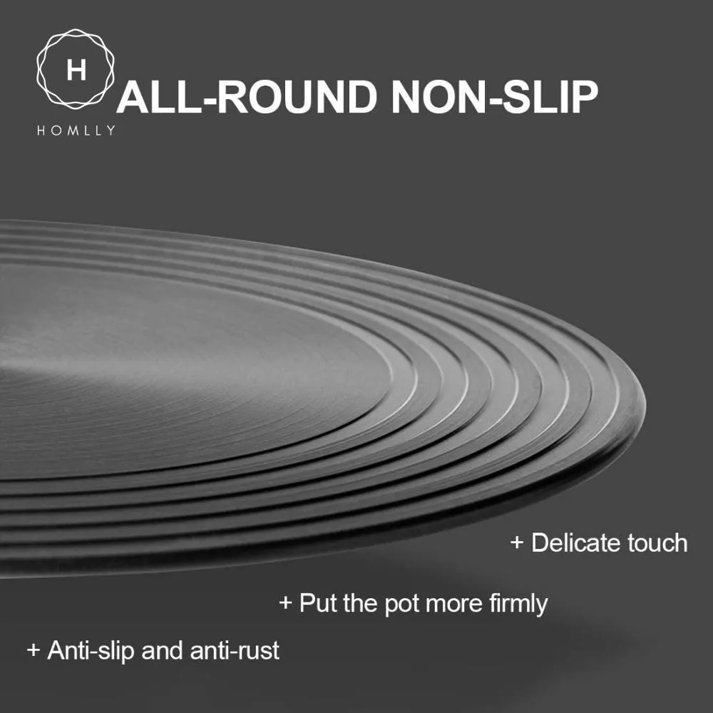 Homlly 2 in 1 Heat Diffuser Defrosting Thawing Plate with Pot Protection