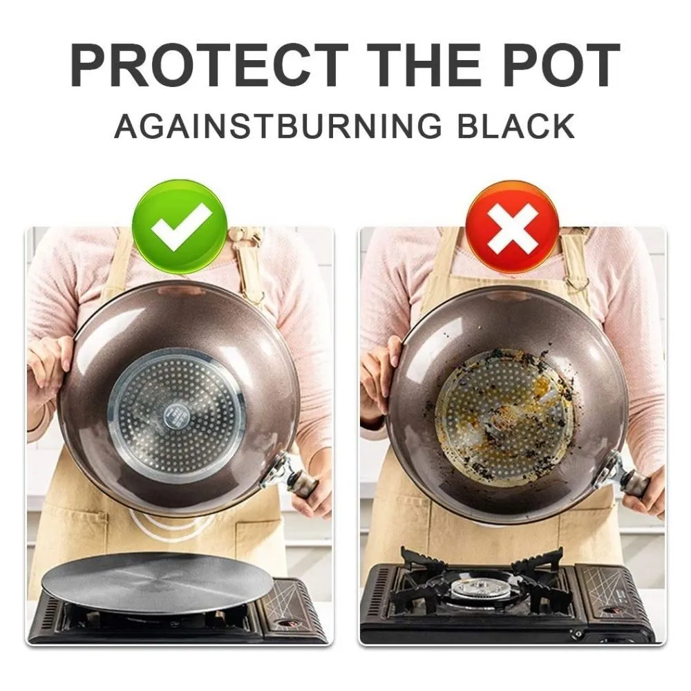 Homlly 2 in 1 Heat Diffuser Defrosting Thawing Plate with Pot Protection