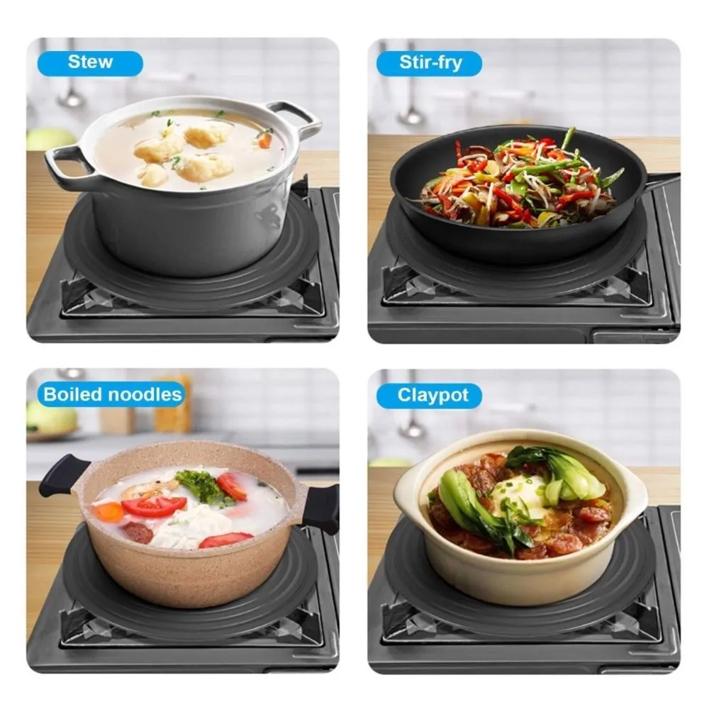 Homlly 2 in 1 Heat Diffuser Defrosting Thawing Plate with Pot Protection