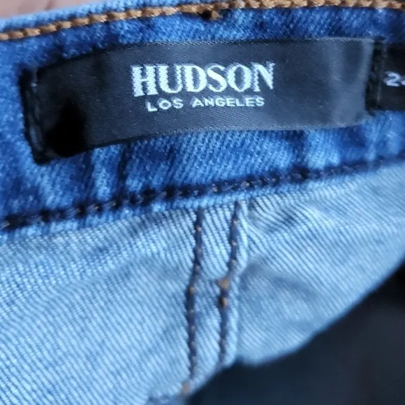 Hudson The Viper Denim Skirt In Soft This Life