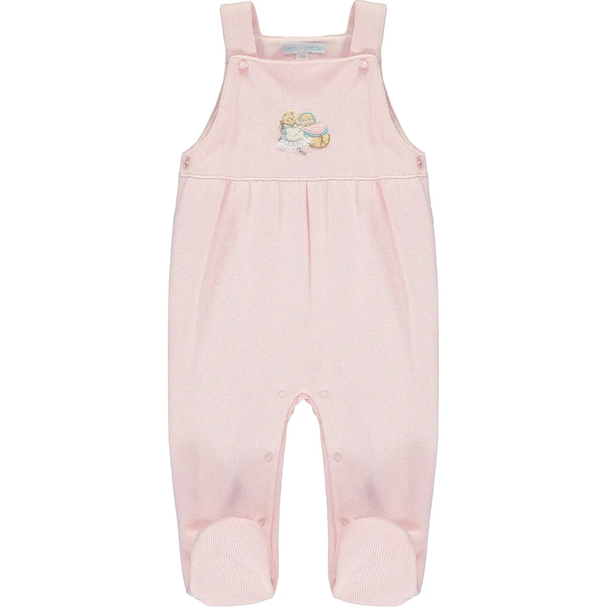 Hunca Munca Knitted Dungaree Set & Bodysuit