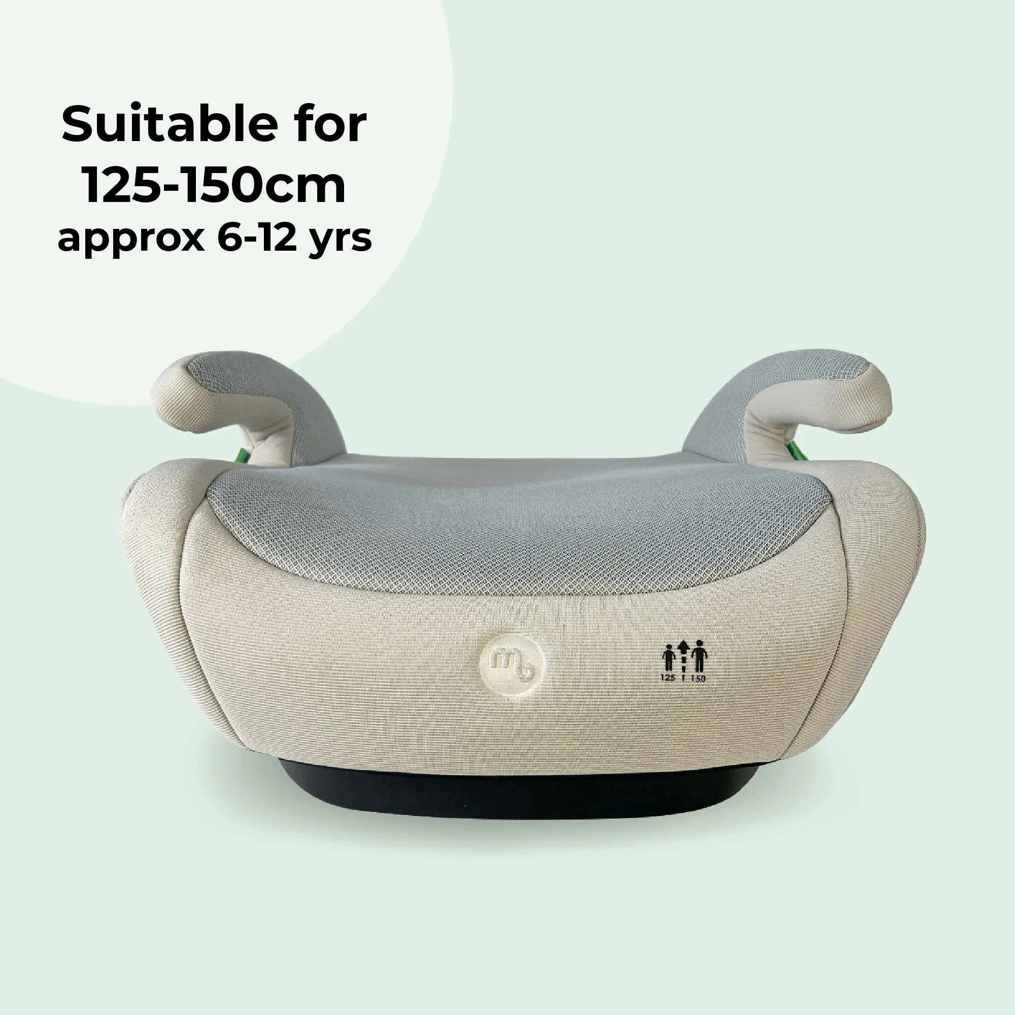 i-Size Booster Max Car Seat - Stone