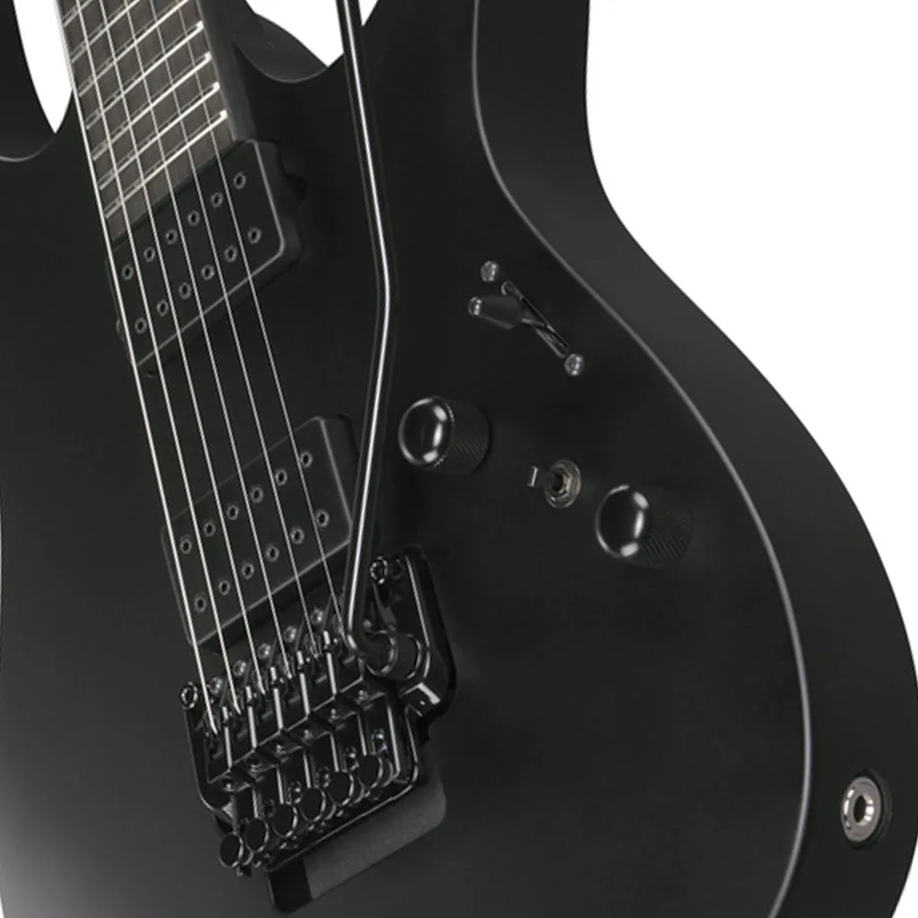 Ibanez RGRB620 Nyatoh Body with Ebony Fretboard - Black Flat