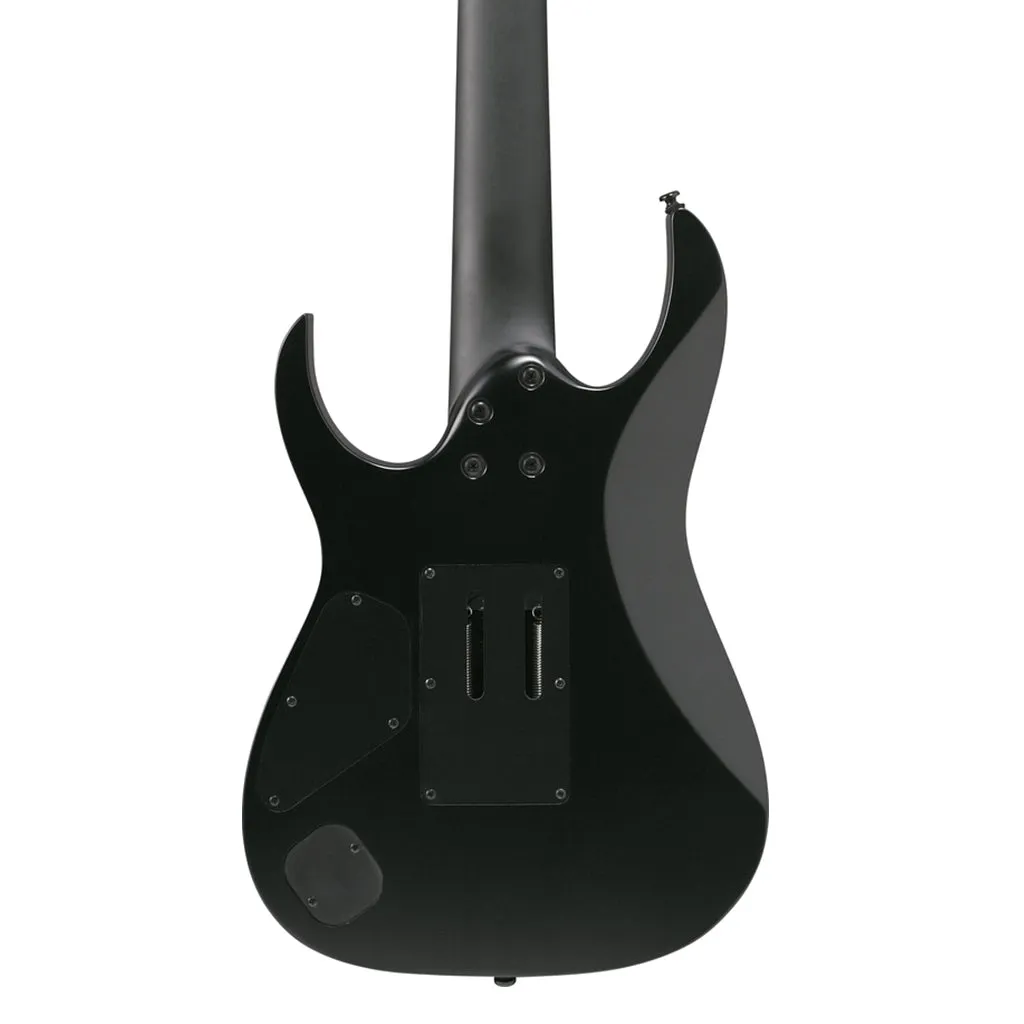 Ibanez RGRB720 7-String Electric Guitar with Ebony Fretboard - Black Flat