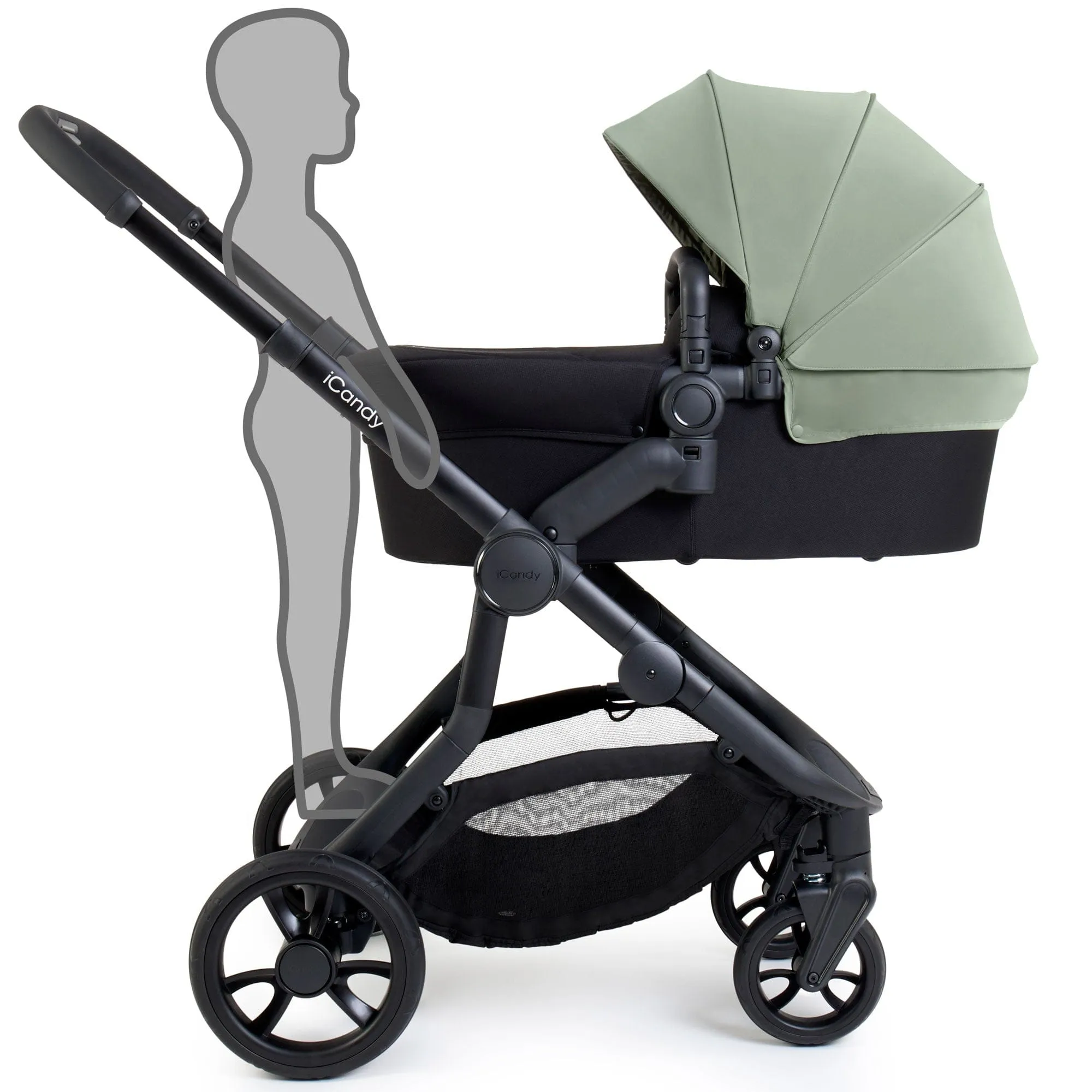 iCandy Orange 4 BeSafe Travel System in Pistachio