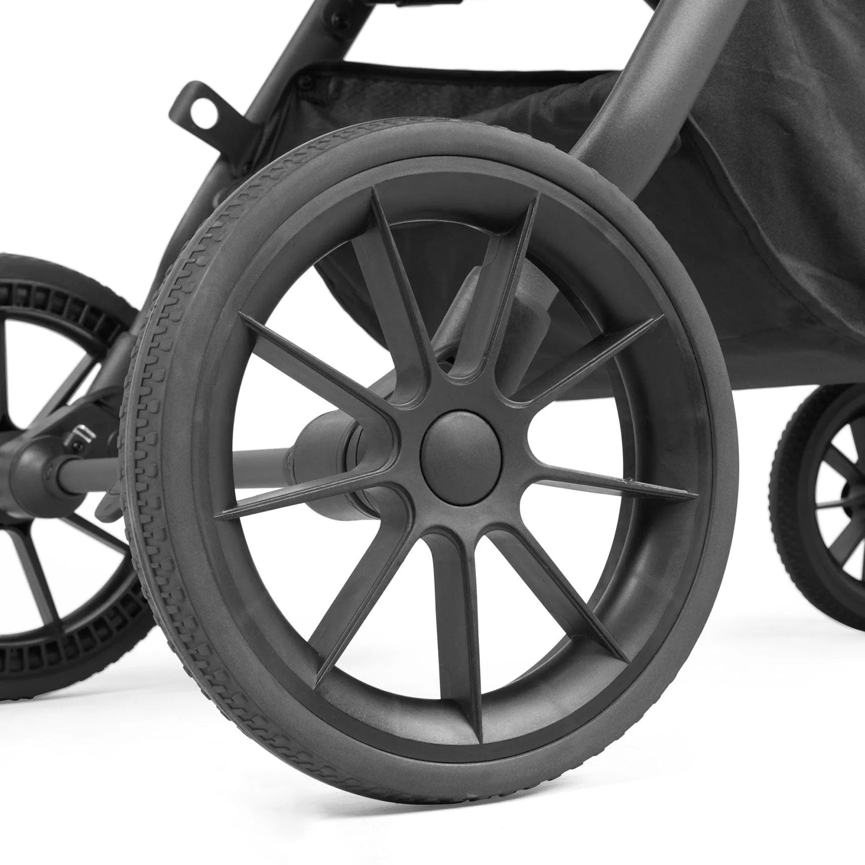 Ickle Bubba Cosmo 2 in 1 Plus Carrycot & Pushchair in Gun metal/Black