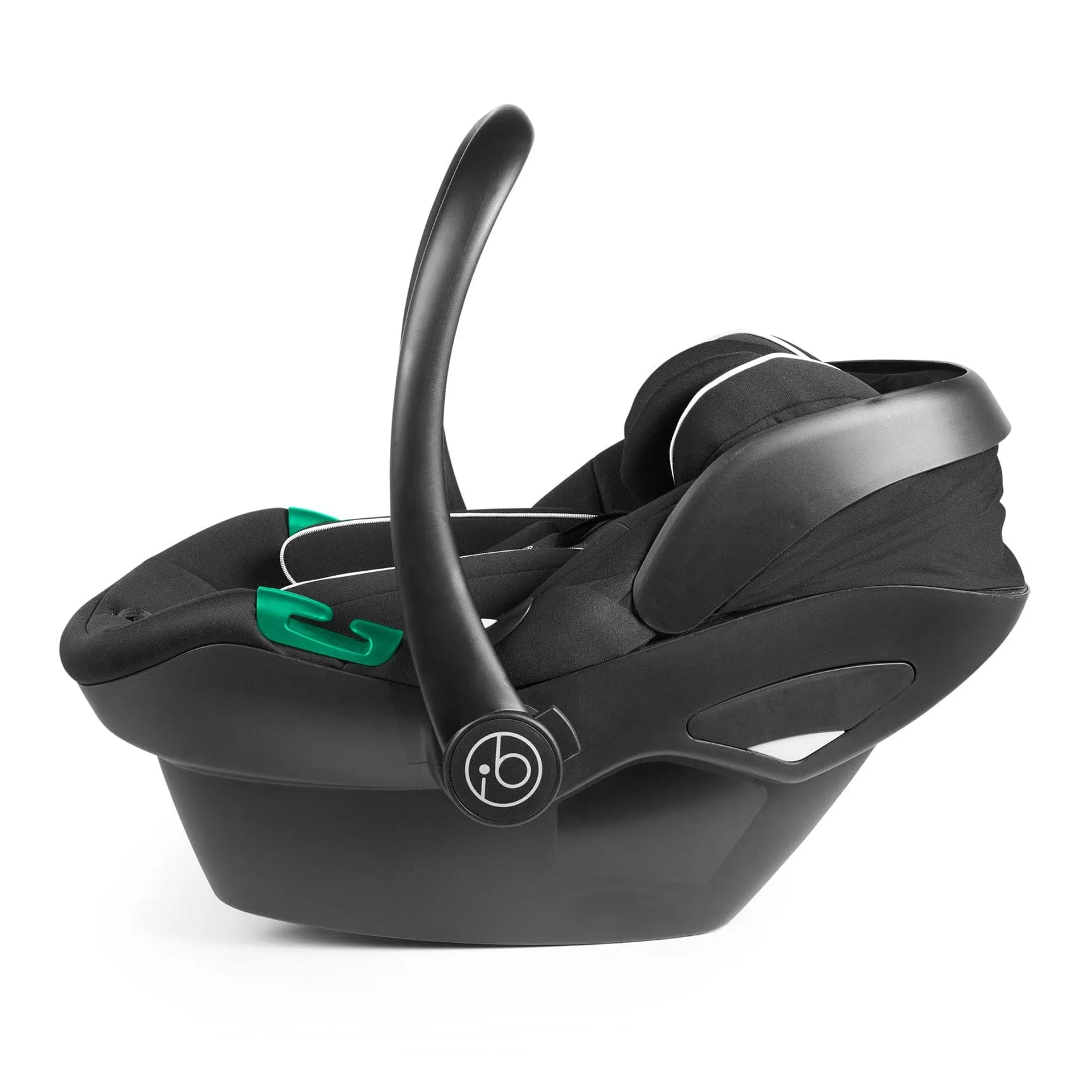 Ickle Bubba Cosmo All-in-One I-Size Travel System with Isofix Base - Black/Graphite Grey