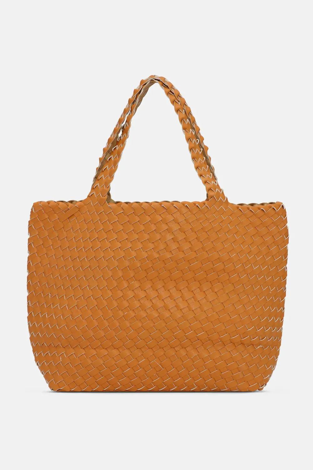Ilse Jacobsen Plaited Reversible Tote Bag08
