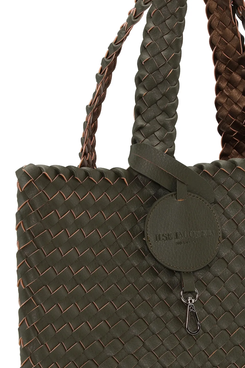 Ilse Jacobsen Plaited Reversible Tote Bag08