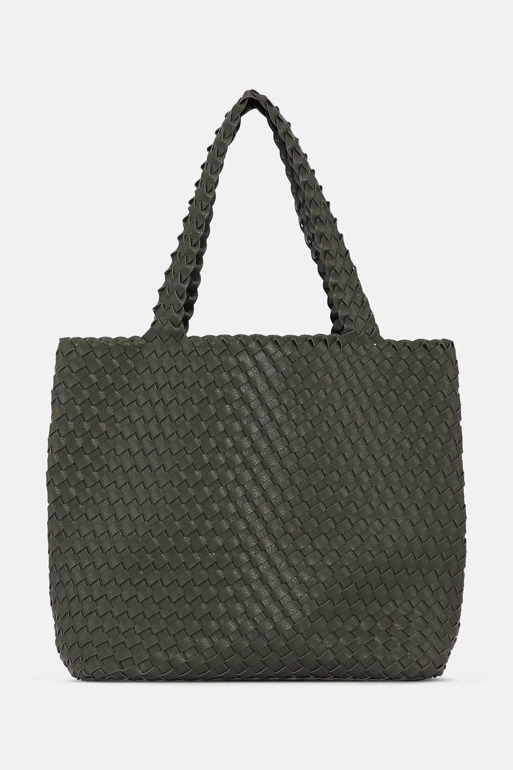 Ilse Jacobsen Plaited Reversible Tote Bag08