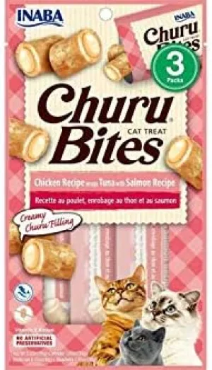 Inaba Churu Bite Tuna/Salmon Cat-1.5OZ