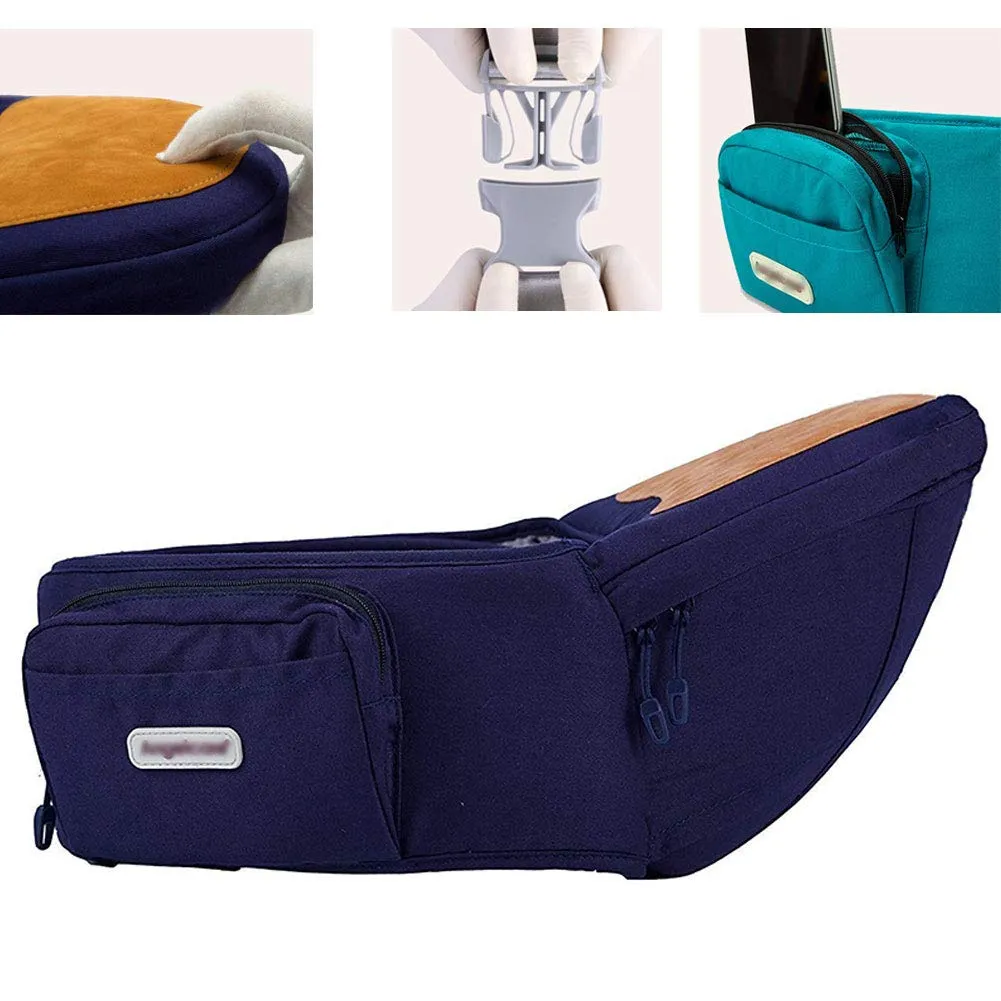 Infant Hip Carrier - Ergonomic Baby Hip Seat for Comfortable All-Day Support - Ideal for Newborns & Toddlers