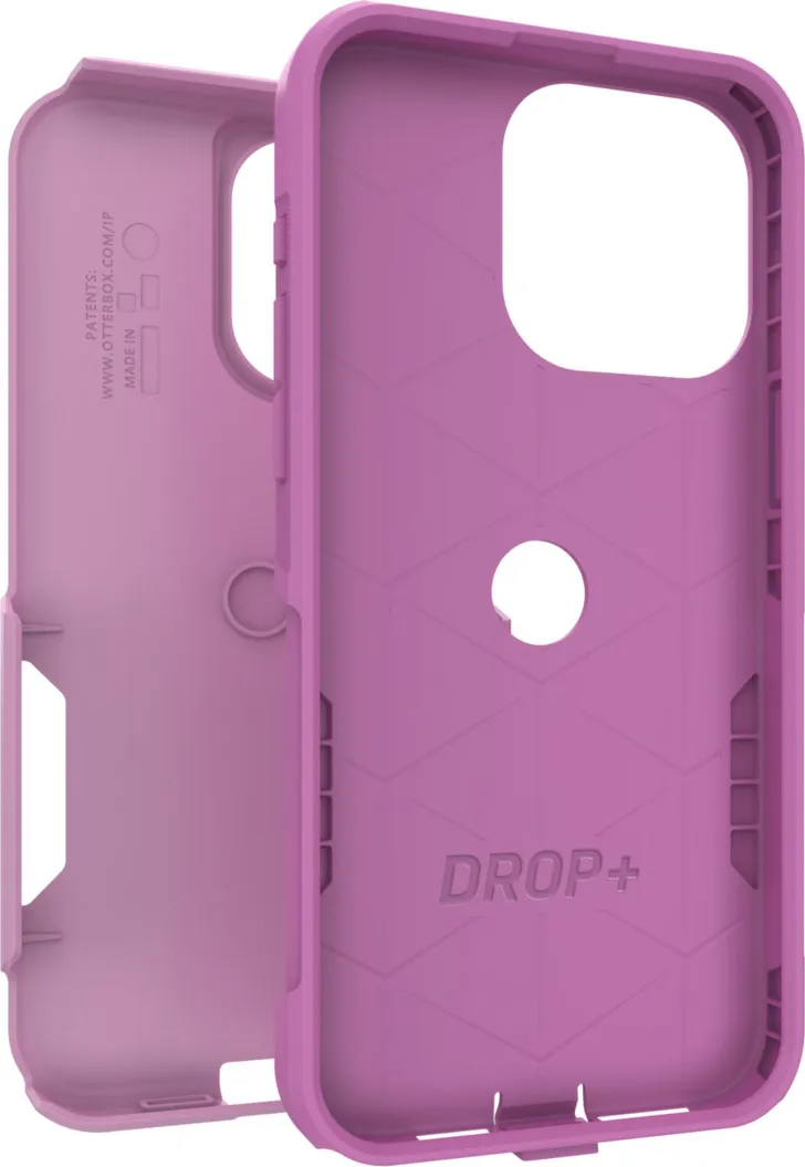 iPhone 15 Pro Max Otterbox Commuter Series Case - Pink (Wildflower)