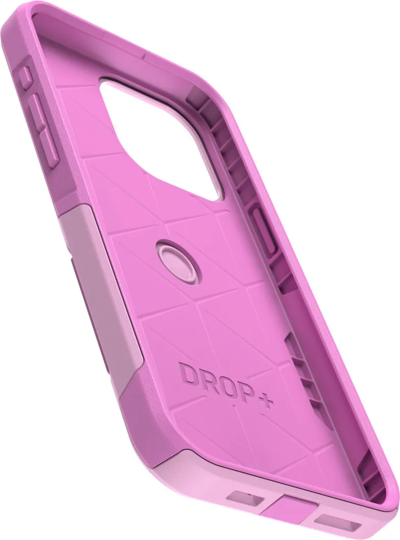 iPhone 15 Pro Max Otterbox Commuter Series Case - Pink (Wildflower)