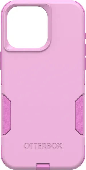 iPhone 15 Pro Max Otterbox Commuter Series Case - Pink (Wildflower)