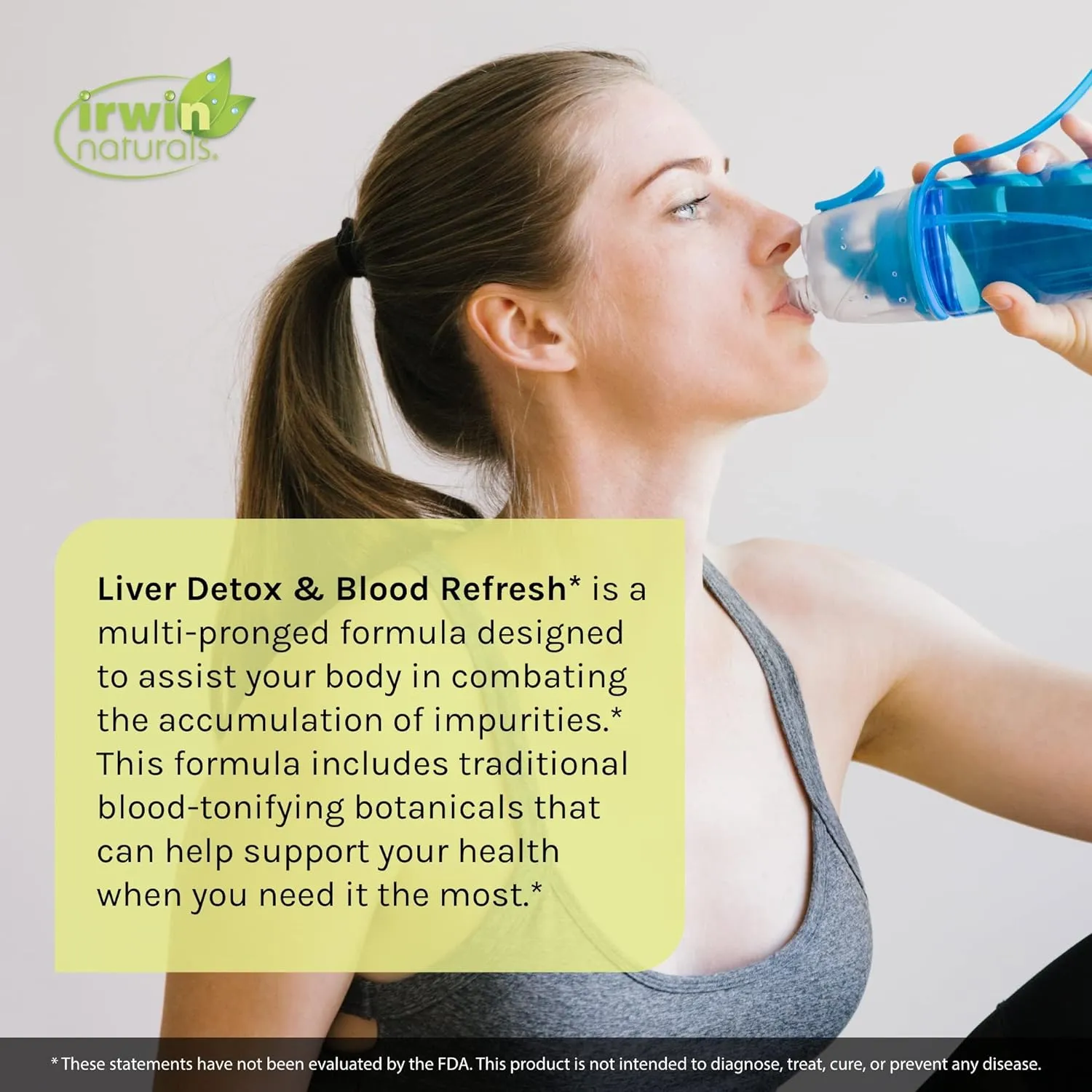 Irwin Naturals Liver Detox & Blood Refresh Powerful Herbal Whole-Body Cleanse & Detox with 540mg Milk Thistle, Dandelion, Echinacea, Turmeric & More - Antioxidant Support - 60 Liquid Softgels
