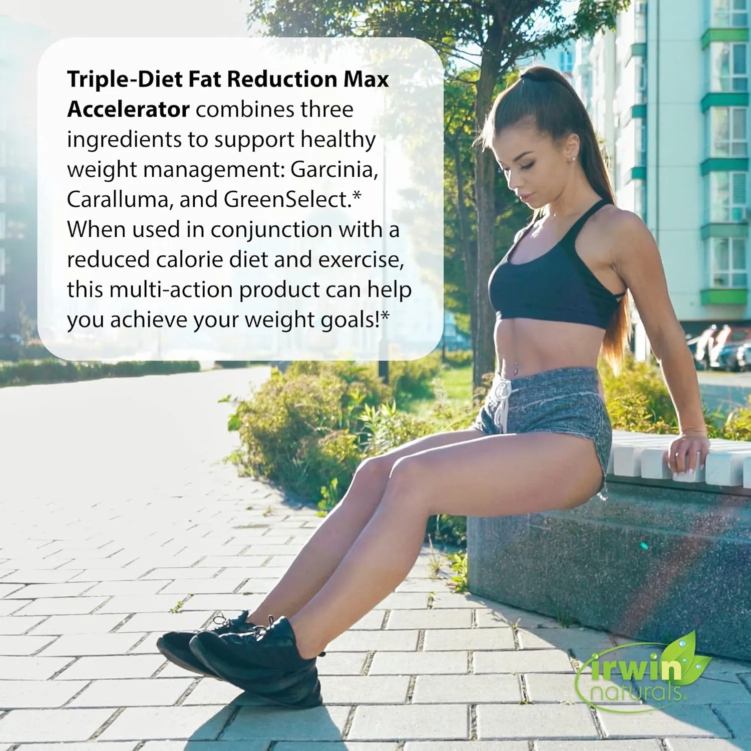 Irwin Naturals Triple-Diet Fat Reduction Max Accelerator - Supports Healthy Weight Management - 72 Liquid Soft-Gels