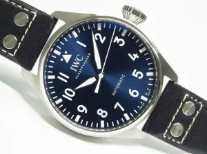 IWC large Pilot's watch 43 blue Dial IW329303 Mens 184592510