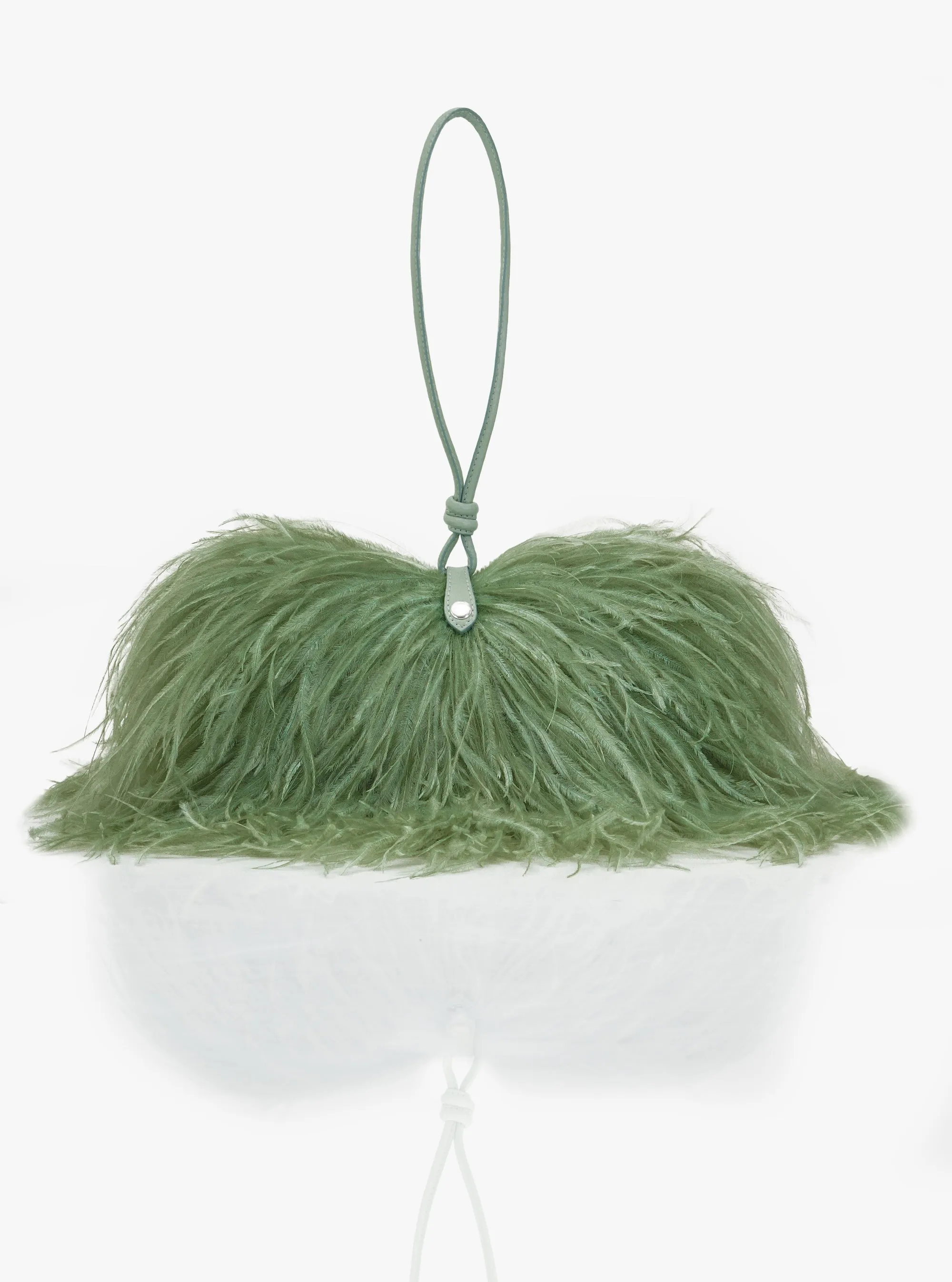Jade green scarlet midi bag