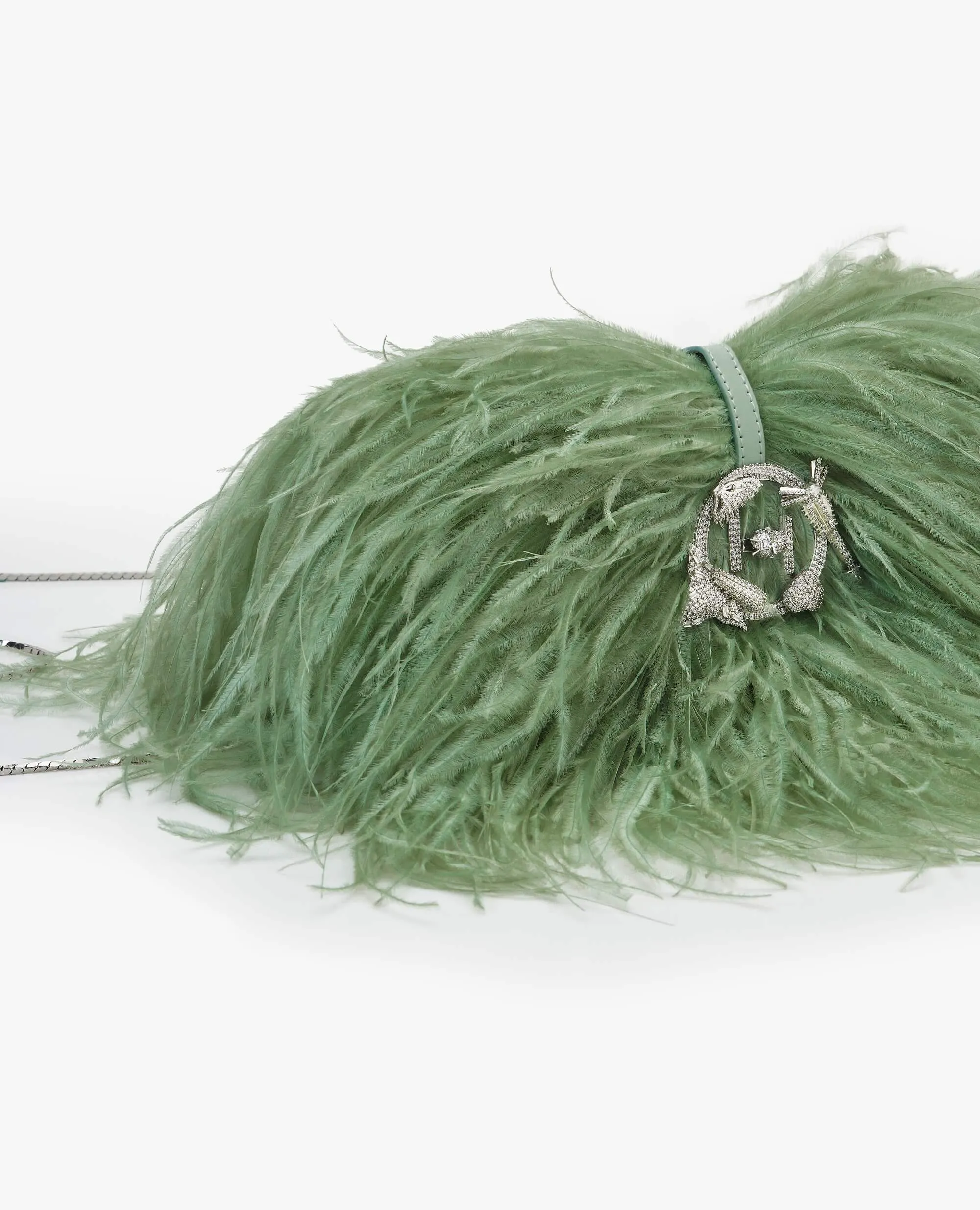 Jade green scarlet midi bag