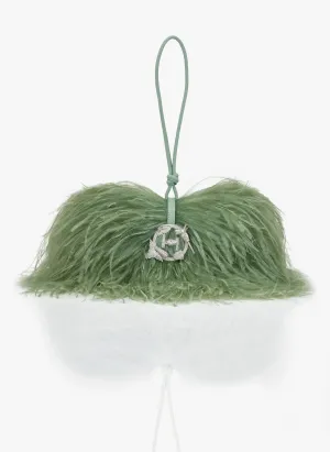 Jade green scarlet midi bag