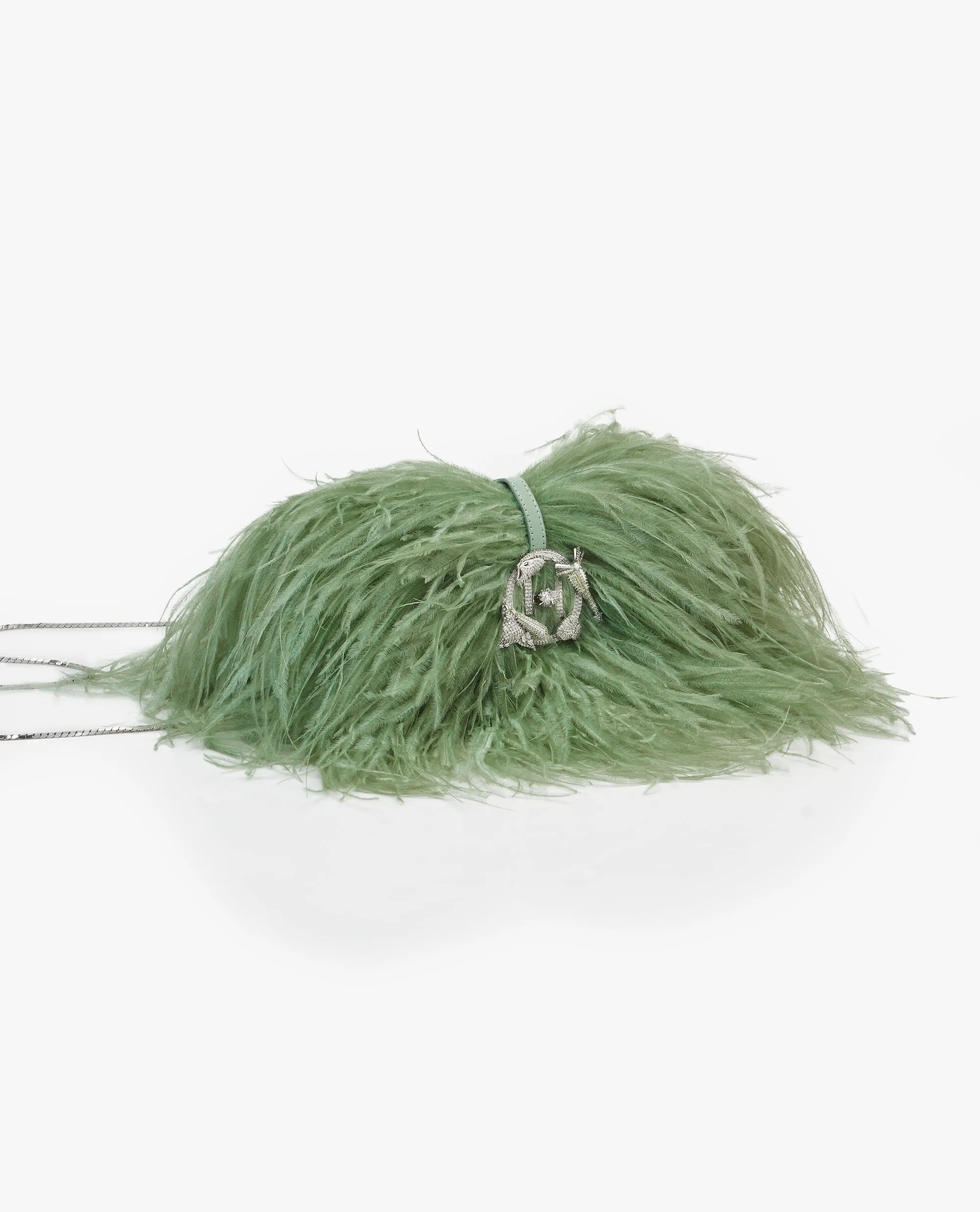 Jade green scarlet midi bag