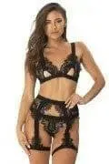 Janet Eyelash Lace 3 Piece Set