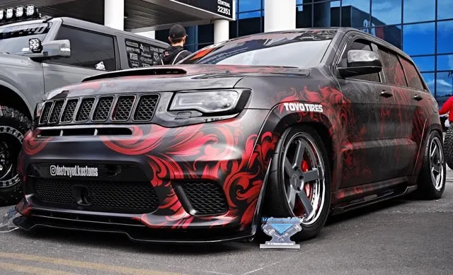 Jeep Grand Cherokee WK2 2011-2023 Airlift 3P Air Management Package   Universal Air Bag And Bracket Kit (FULL KIT)
