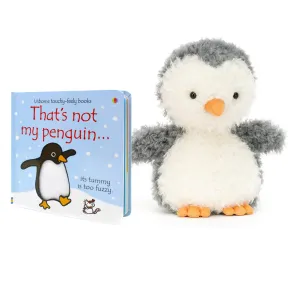 Jellycat Littlr Penguin & That’s Not My Penguin Gift Set